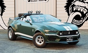 S650 Ford Mustang Gets a Thomas Crown Affair Shelby Off-Road CGI Makeover
