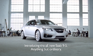 Saab Introduces 9-5 to British Customers