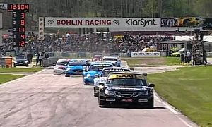 Saab Wins First Swedish Touring Car Race