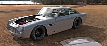 Sacrilegious NASCAR-Rated DB5 Rendering Mixes Corvette Touches With Voodoo Power