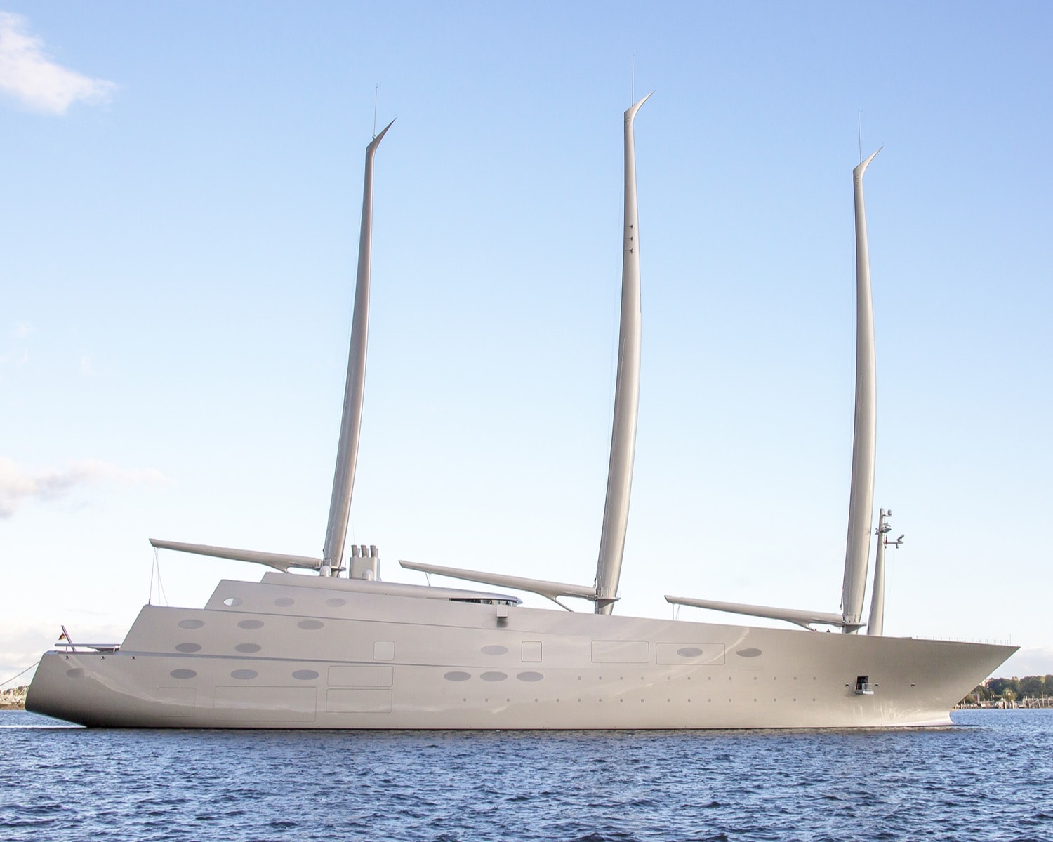 Sailing Yacht A Remains World S Most Beautiful Biggest Sail Assisted Yacht Autoevolution