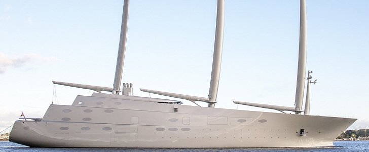 Sailing Yacht A Remains World's Most Beautiful, Biggest Sail-Assisted Yacht