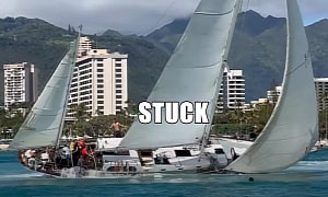 Sailing Yacht Criterion Runs Aground, Breaks Apart and Sinks Within Hours