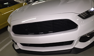 Saleen Mustang Prototype Spied in Parking Garage