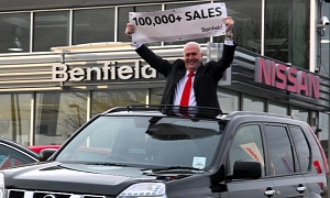 Salesman Ken Searle Retires After 100,000 Nissan Car Sales