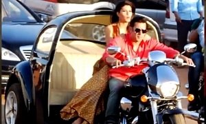 Salman Khan Is Riding Suzuki Bikes in His Latest "Kick" Movie