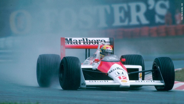Ayrton Senna in 1988