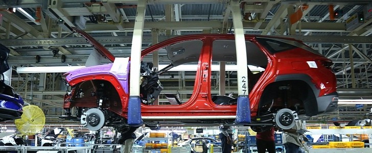 Hyundai Tucson production