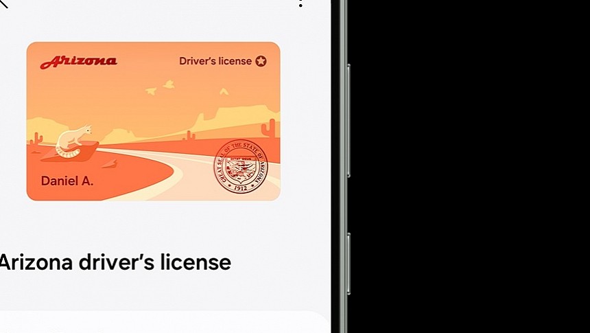 Digital driver's license in Samsung Wallet