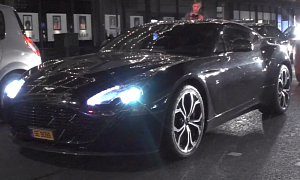 Samuel Eto'o Spotted Driving Aston Martin V12 Zagato