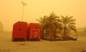 Sandstorm Ruins Another Test in Bahrain