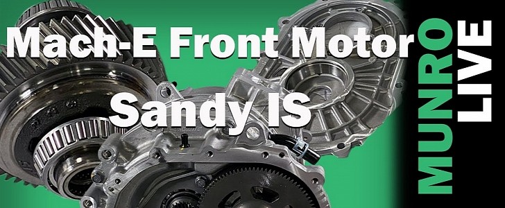 Sandy Munro Praises Ford Mustang Mach-E Front Motor Design