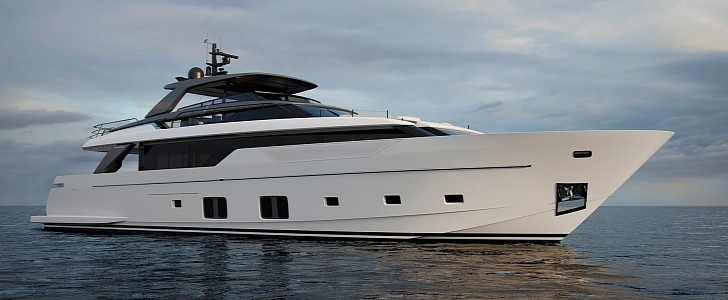 Sanlorezno SL106 Asymmetric yacht