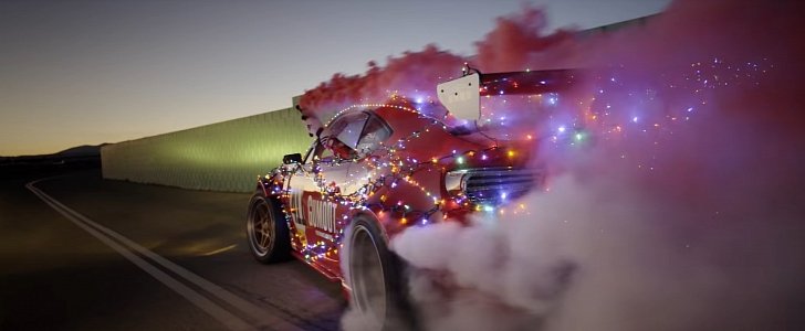 Santa has a Ferrari-powered Toyota GT86 sleigh