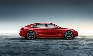 Santa Replaces Sleigh for Red Panamera Turbo Executive by Porsche Exclusive