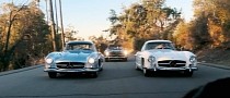 Mercedes-Benz Sends the 300 SL Classics Out for a Breathtaking Coastal Drive in Malibu