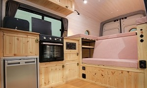 Santorini Camper Conversion Stands as Inspiration to Move Along With a Van Life