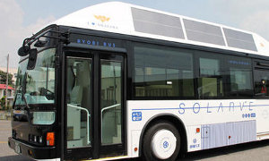 Sanyo Presents Solar Bus
