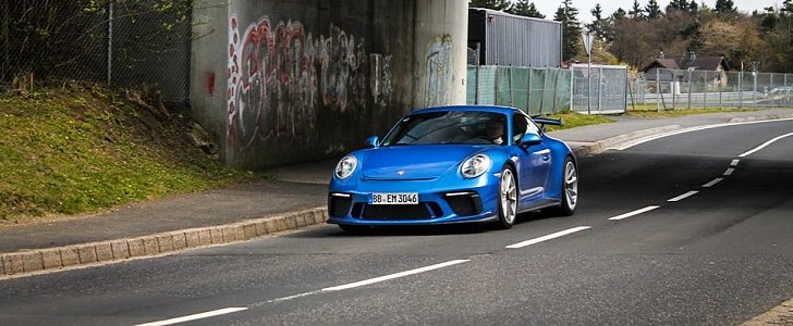 Sapphire Blue 991.2 Porsche 911 GT3