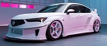 Sara Choi’s 2023 Acura Integra Widebody for SEMA Was Designed With Help From a CGI Artist