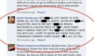 Sarah Henderson, Fritz's Daughter Rages Out on Facebook