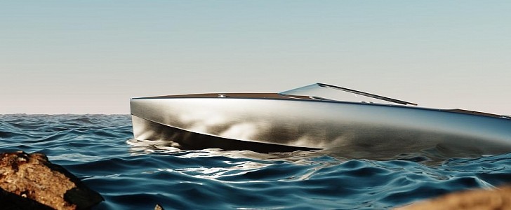 Sarvo37 is an all-electric powerful daycruiser made of recycled materials