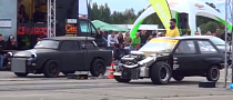 Satan's Trabant Races Frankenstein's Opel Corsa