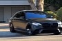 Satin and Gloss Black Mercedes-Benz S 580 on 22s Almost Feels Like GTA, but It's Not