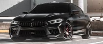 Satin Black BMW M8 Competition Gran Coupe Is So Sweet It Might Give You Hyperglycemia