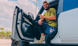 Satin White Bronco Is the Wrapped SUV That's Fit for San Diego Padres Eric Hosmer
