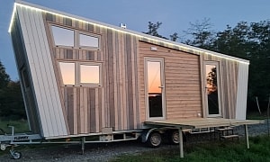 Saturn Tiny Home Blends Compactness With Comfort and Convenience for the Adventurous Soul