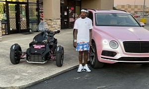 Sauce Walka’s Cars Might Be Diverse, But They Have Something Pink in Common