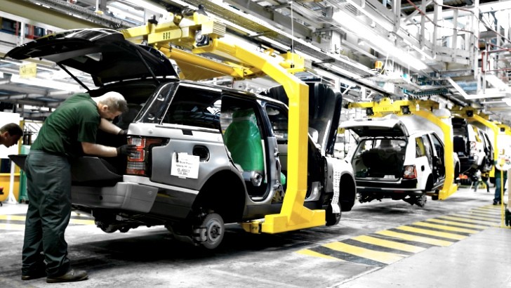 Range Rover Assembly Line