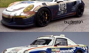 Saudi Arabian Porsche 911 GT3 RS Gets Porsche 959 Dakar-Inspired Rothmans Livery