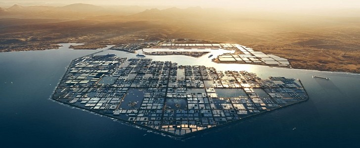 Oxagon is an innovative industrial hub based on clean energy, located in Saudi Arabia