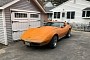 Saved 1977 Corvette Was Once Orange, Then Blue, Then Orange Again