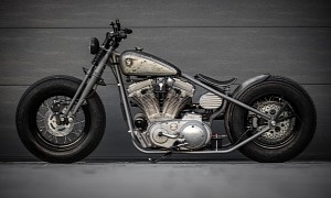 Say Hello to Sirko Sporty, a Custom Hardtail Bobber With Old-School Harley Sportster DNA