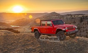 2020 Jeep Gladiator Pickup Truck Leaks Online, Coming With Manual Transmission