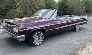 Say What You Want About the 1964 Impala, but This Purple Convertible Is Something Else