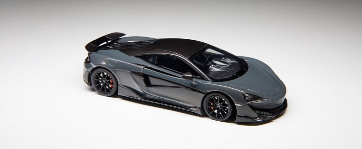 McLaren 600LT scale model