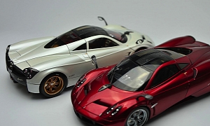 Scale Model of Pagani Huayra: a Piece of Passion