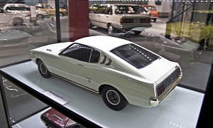 Scale Models Display for Toyota Anniversary