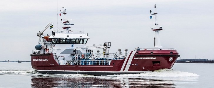 The Northern Skagerrak service vessel has been converted to hybrid operation