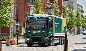 Scania E-Truck Starts Daily Deliveries for a Large Food Retailer in Stockholm
