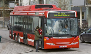 Scania Expands Stockholm's Enthanol Bus Fleet