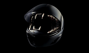 Scary but Infinitely Cool Motorcycle Helmet