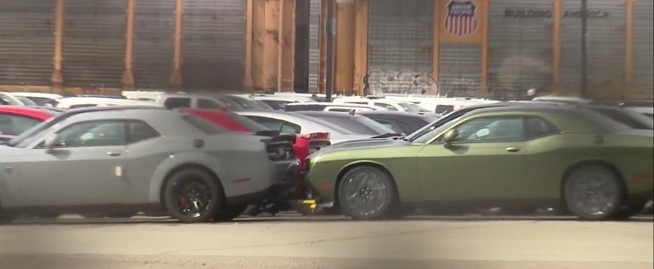 School kids arrested while trying to steal Dodge Hellcats from Stellantis plant in Detroit