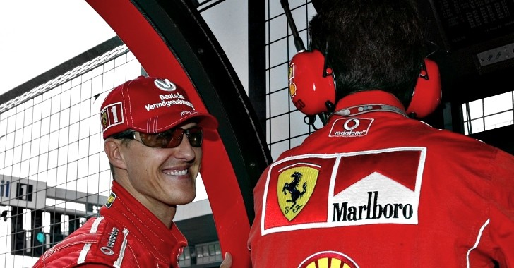 Schumi at Ferrari