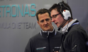 Schumacher Admits to Motion Sickness