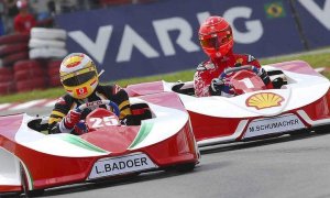 Schumacher Goes Karting for F1 Preparations